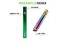 Exxus Slim VV 2.0 Cartridge Battery Overview