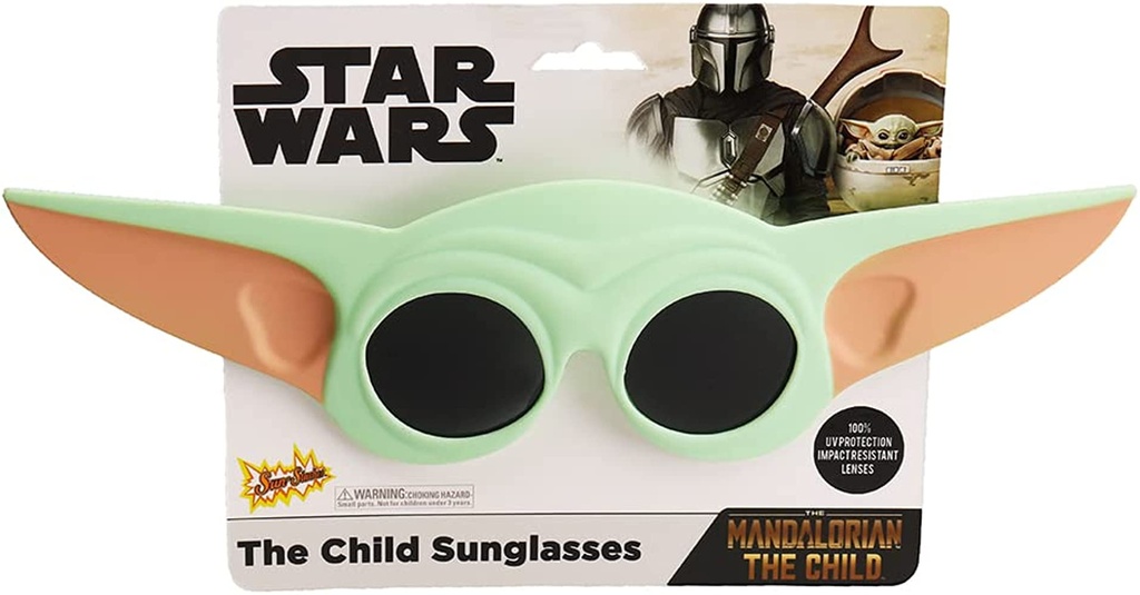 Star Wars The Mandalorian - The Child Sun Stache Sunglasses