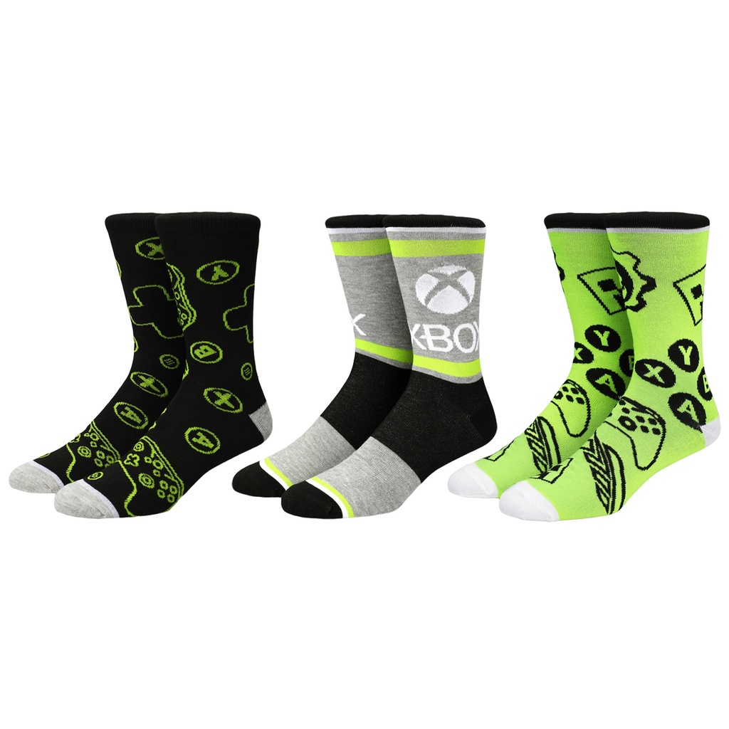 Xbox Crew Socks - 3 Pack