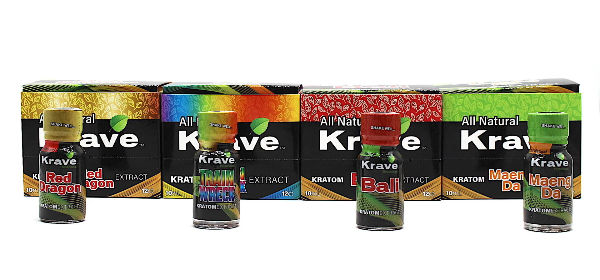 [810059075511] Krave Extract Shot 10ml (Green Malay)