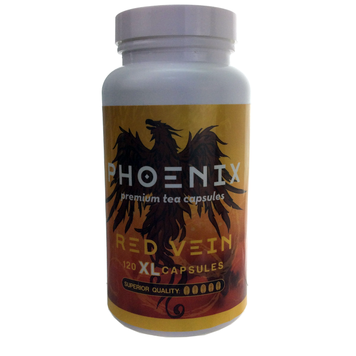 Phoenix Herb 120XL Capsules Red Vein