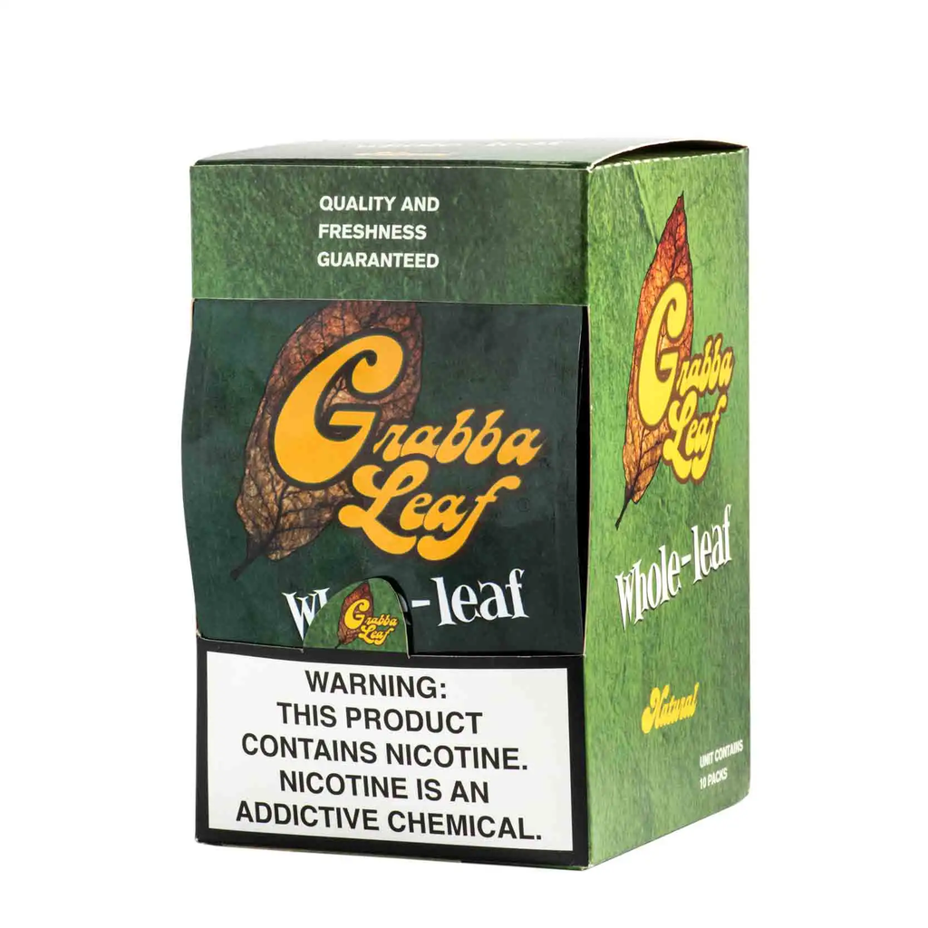 Grabba Leaf Natural Whole-Leaf Green Pack