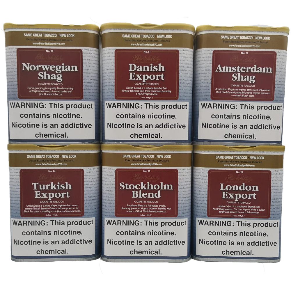 Peter Stokkebye Cigarette Tobacco Can (Danish Export)