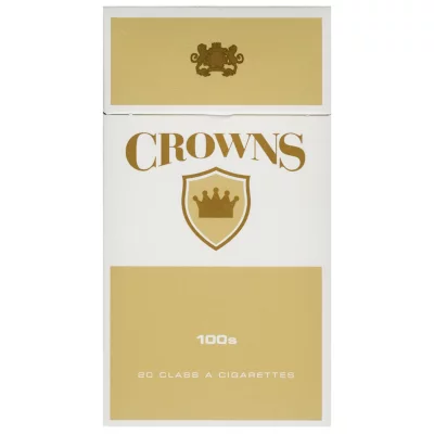 Crown Cigarettes (Gold 100s)