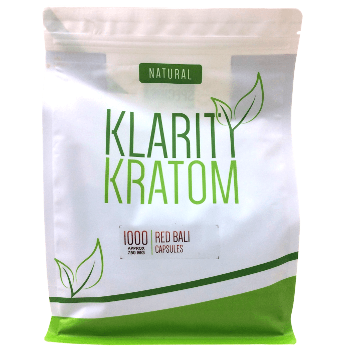 Klarity Kratom 1000ct Capsules (Green Malay)