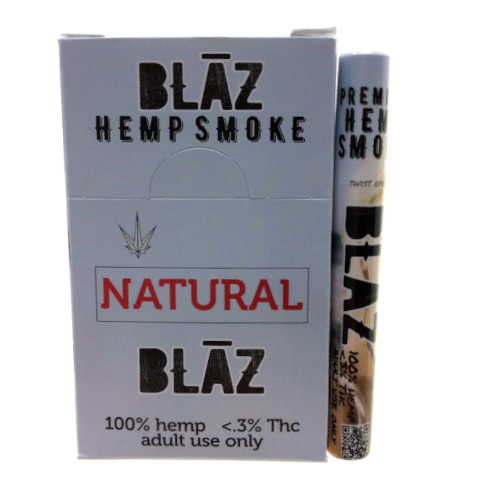 [BLAZ-HEMP-SINGLE-NATURAL] Blaz Premium Hemp Smoke Single (Natural)