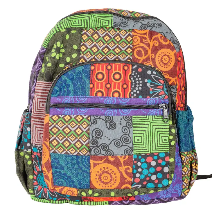 Patchwork Backpack - Handmade From Nepal