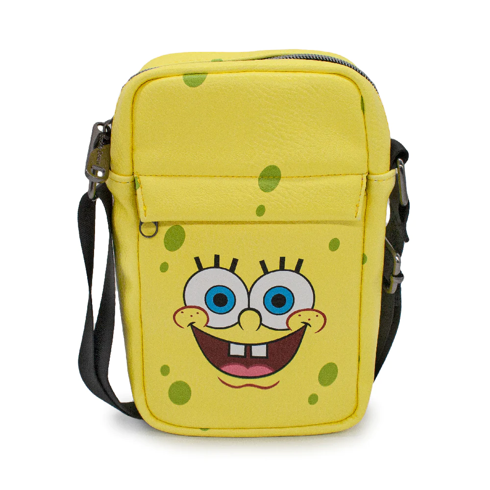 SpongeBob Smiling Face Yellow Cross Body Bag