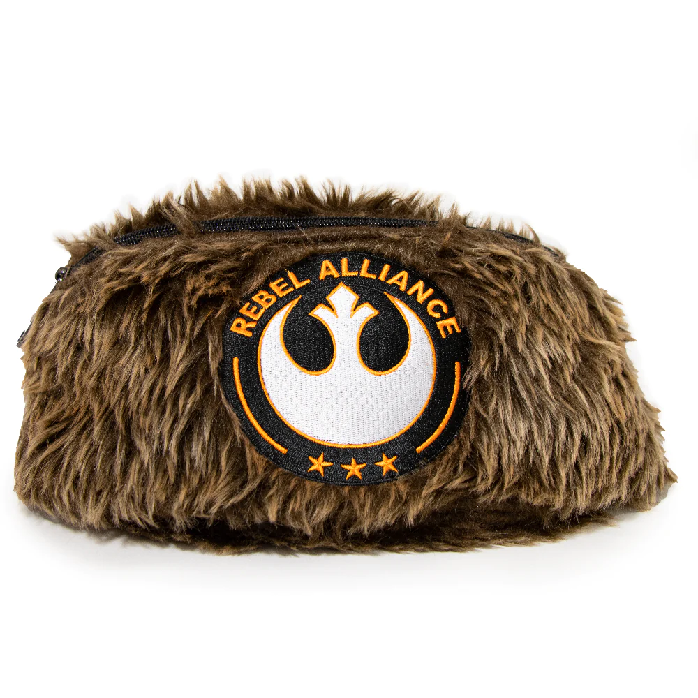Star Wars REBEL ALLIANCE Chewbacca Fur with Bandolier Bounding Browns/Grays - Fanny Pack