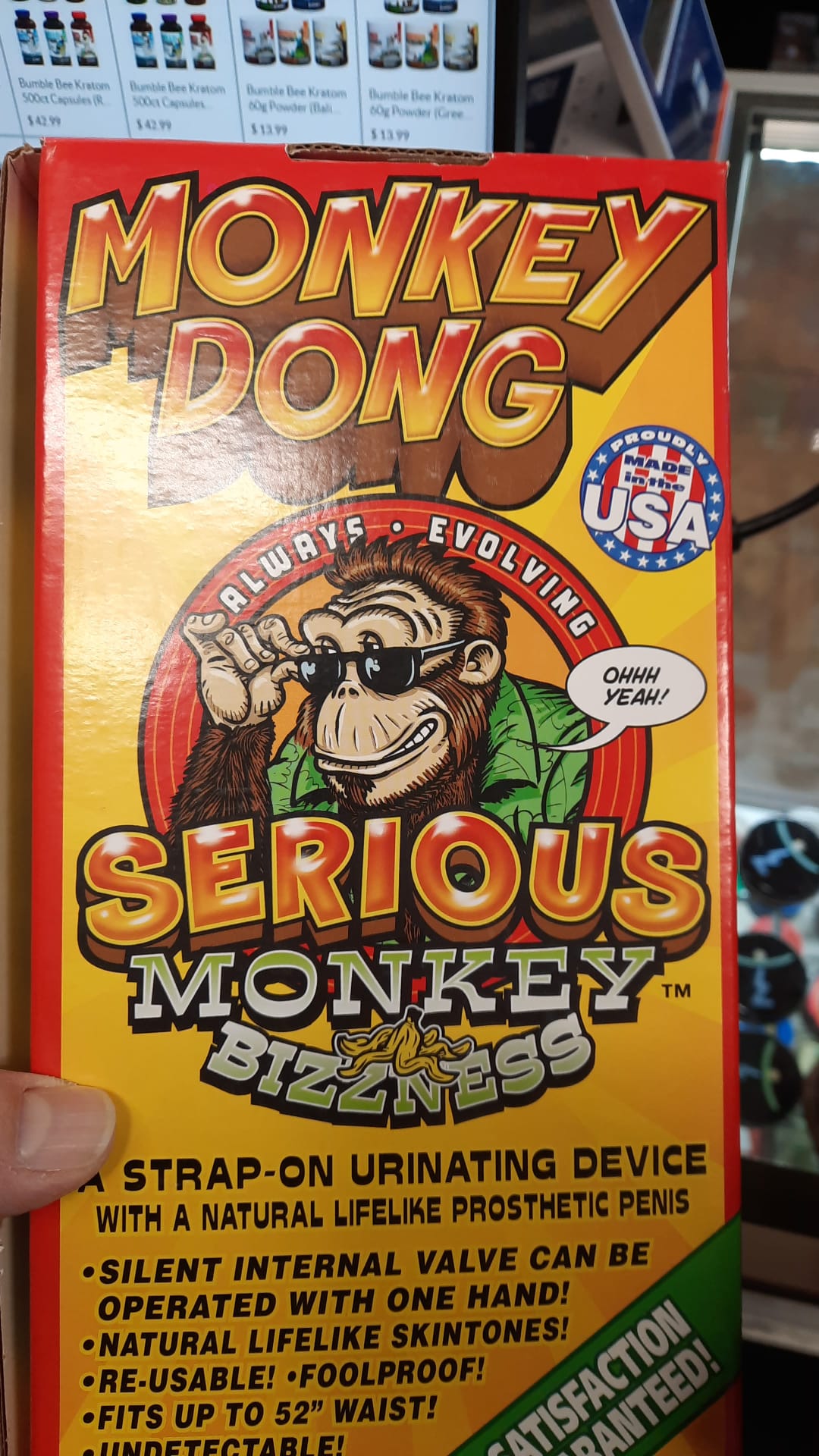 [850024969131] Monkey Dong (White)