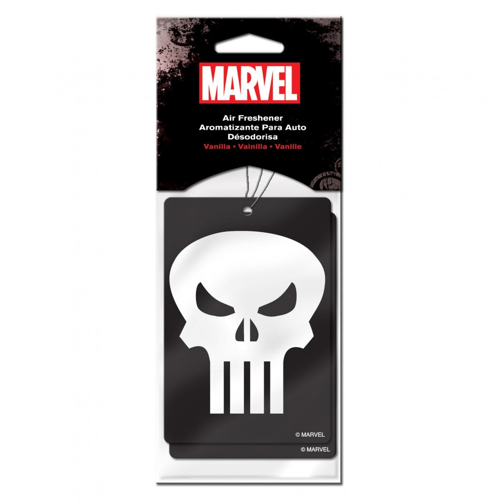 Marvel Air Freshener - Punisher Skull - Vanilla
