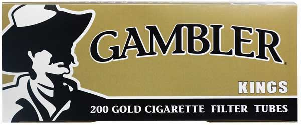 Gambler Tubes Gold King Size 200ct