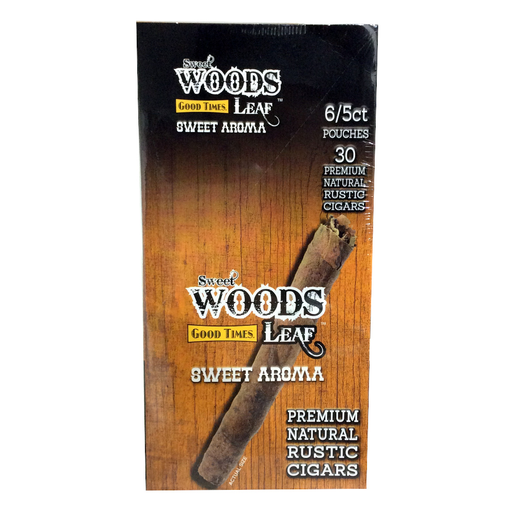Good Times Sweet Woods Leaf 5ct Cigars (Silver)