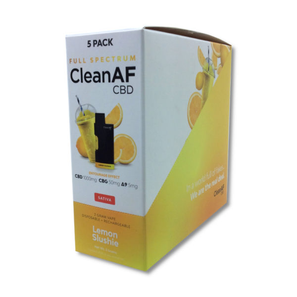 CleanAF Max 1000mg Full Spectrum (Lemon Slushie)