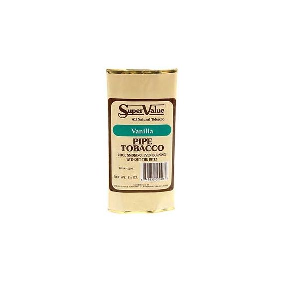 SuperValue All Natural Pipe Tobacco 1.5oz (Vanilla)
