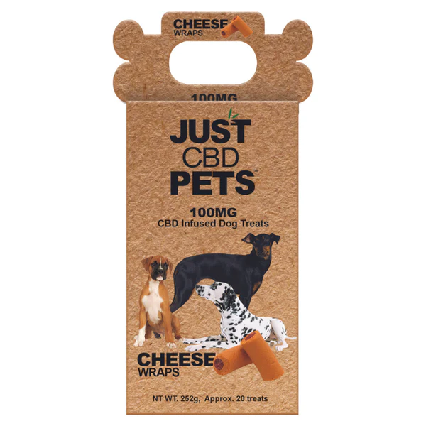 Just CBD Pets Cheese Warps 100mg (Cheese & Bacon Chewies)