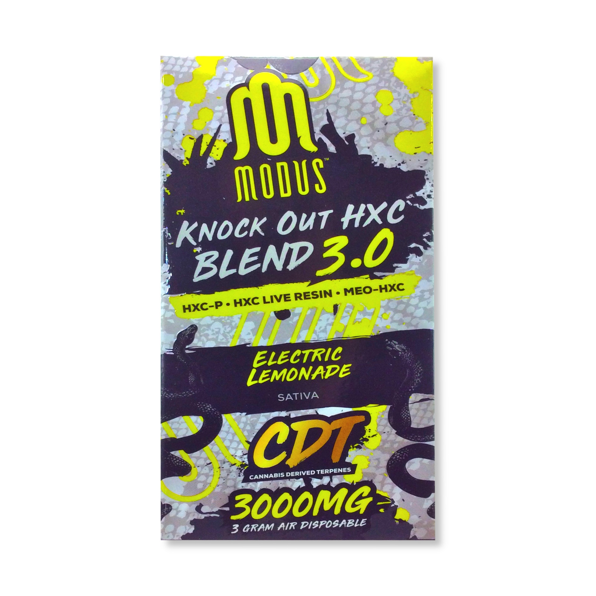 Modus HXC Blend 3.0 3G Disposable (Electric Lemonade Sativa)