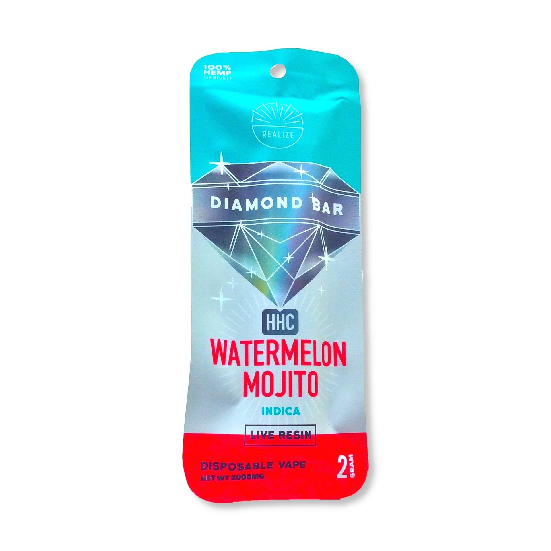 Realize Brand HHC Diamond Bar 2G (Watermelon Mojito)