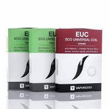 Vaporesso EUC Coil - 5 Pack (0.4ohm Traditional)