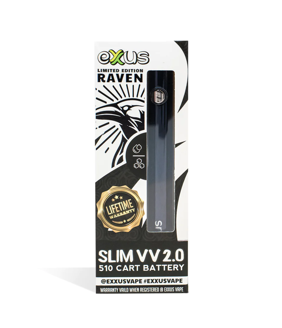Exxus Slim VV 2.0 Cartridge Battery (Raven)