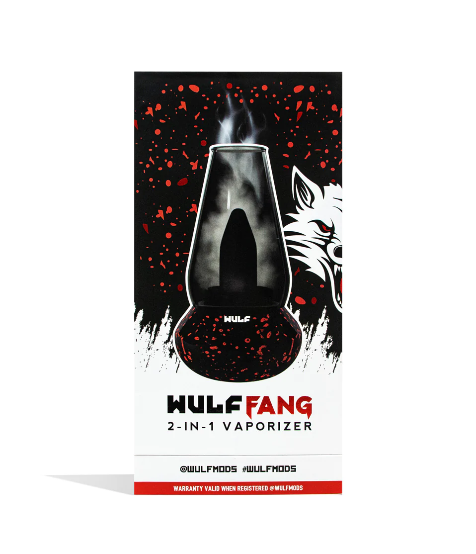 Wulf Mods Fang 2in1 Vaporizer (Black Red Splatter)