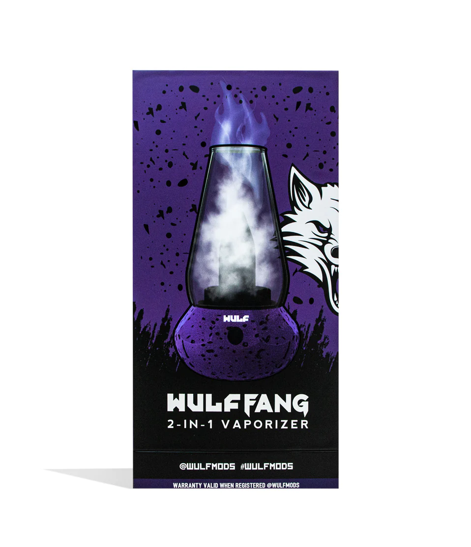 Wulf Mods Fang 2in1 Vaporizer (Purple Black Splatter)