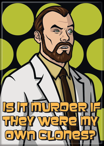 Archer Is It Murder? Magnet