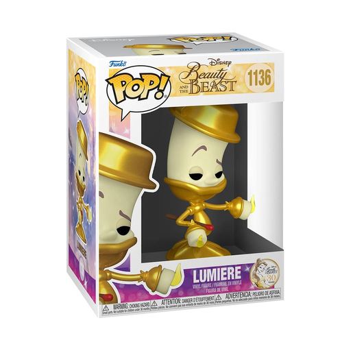 Beauty and the Beast Be Our Guest Lumiere Funko Pop! #1136