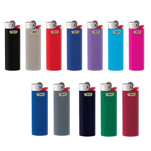 Bic Lighter Solid Colors