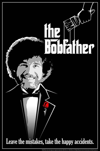 Bob Ross - The Bobfather Poster