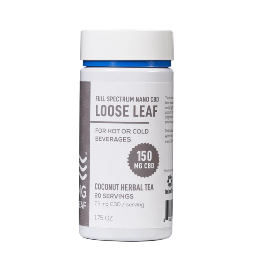 [CBD-LIVING-LOOSE-TEA-150MG] CBD Living Loose Leaf Herbal Tea 150mg 2oz.