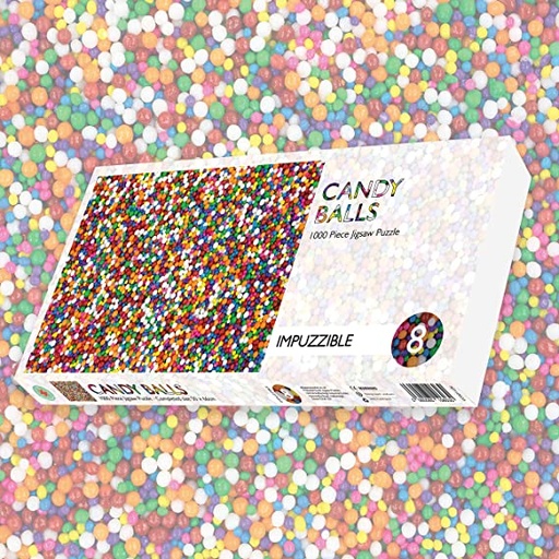 [AJP10603] Candy Balls - Impuzzible - 1000 Piece Jigsaw Puzzle