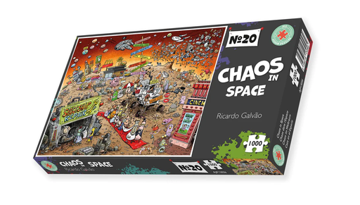 Chaos in Space - 1000 Piece Jigsaw Puzzle