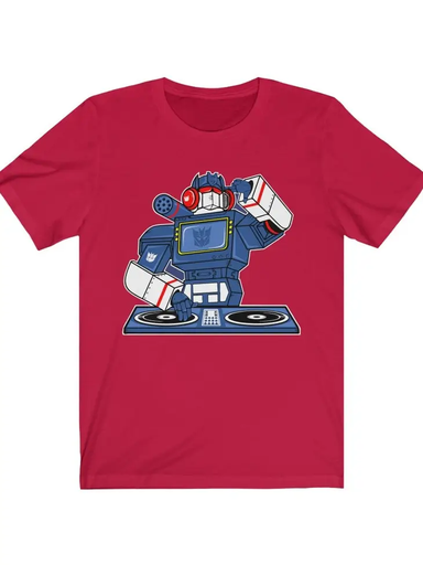 DJ Transformer Local T-Shirt - Red