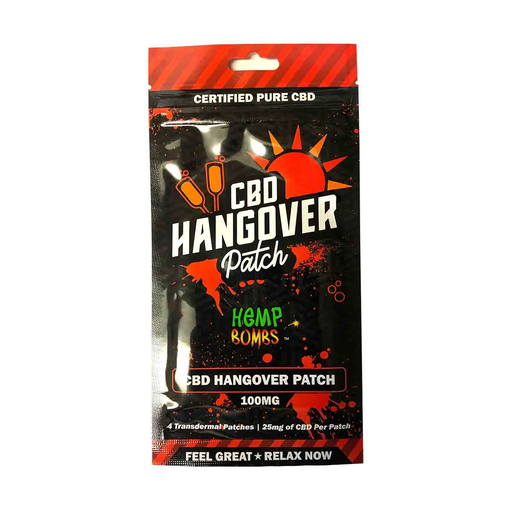 [HB-CBD-HANGOVER-100MG] Hemp Bombs CBD Hangover Patch 100mg