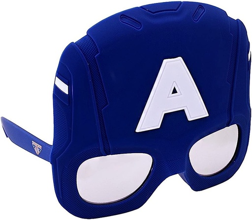 [SG2523] Marvel Avengers Large Captain America Sun Stache Sunglasses