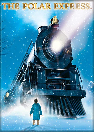 [01189437] Polar Express Movie Poster Magnet