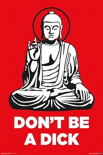 [53201] Buddha Says Poster