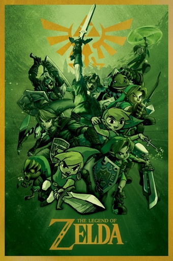 [51504] Zelda - Links Reincarnations Poster