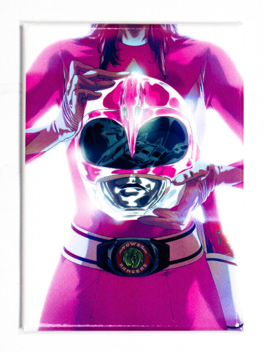 [01189508] Power Rangers Pink Ranger Magnet