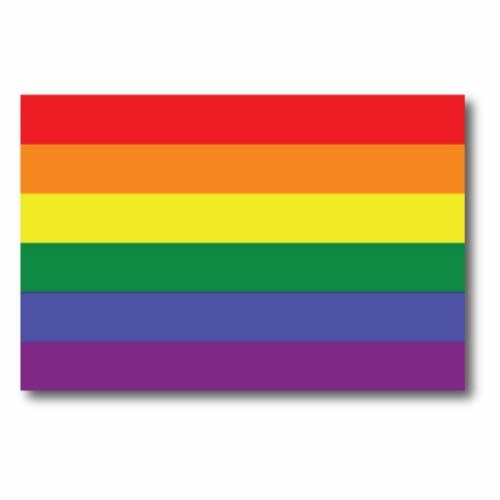 [01189575] Pride Flag Magnet