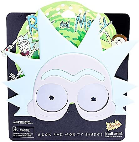 [SG3107] Rick and Morty - Rick Sun Stache Sunglasses