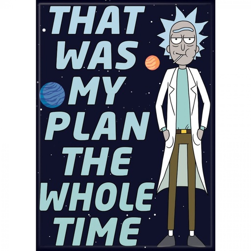 [01189136] Rick and Morty That Was My Plan Magnet