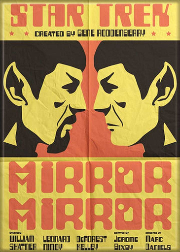 [01189650] Star Trek Mirror Mirror Poster Magnet
