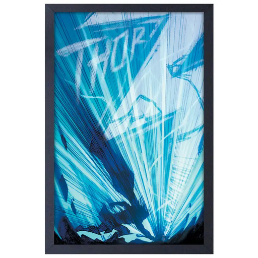 [PAE83183F] Thor Lightning Framed Print