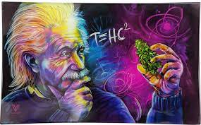 V Syndicate Glass Tray - T=HC² Albert Einstein