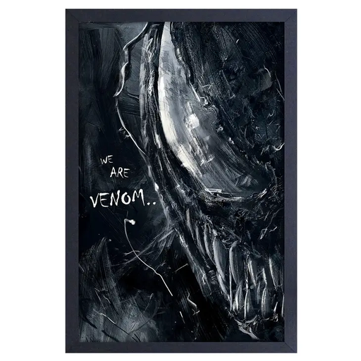 [PAE83632F] Venom - We Are Framed Print