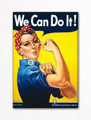 [01189384] WE CAN DO IT Magnet