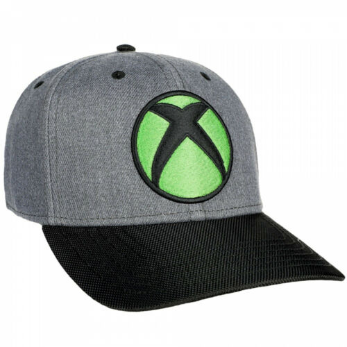 Xbox Curved Snapback Hat - Gray