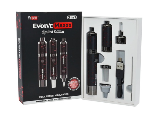 Yocan Evolve Maxxx 3in1 Dab Pen, Nail, and Nectar Collector